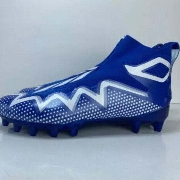 Adidas Freak Ultra 22 Primeknit Blue & White Football Cleats Men Size 14 GZ0468 main image 4